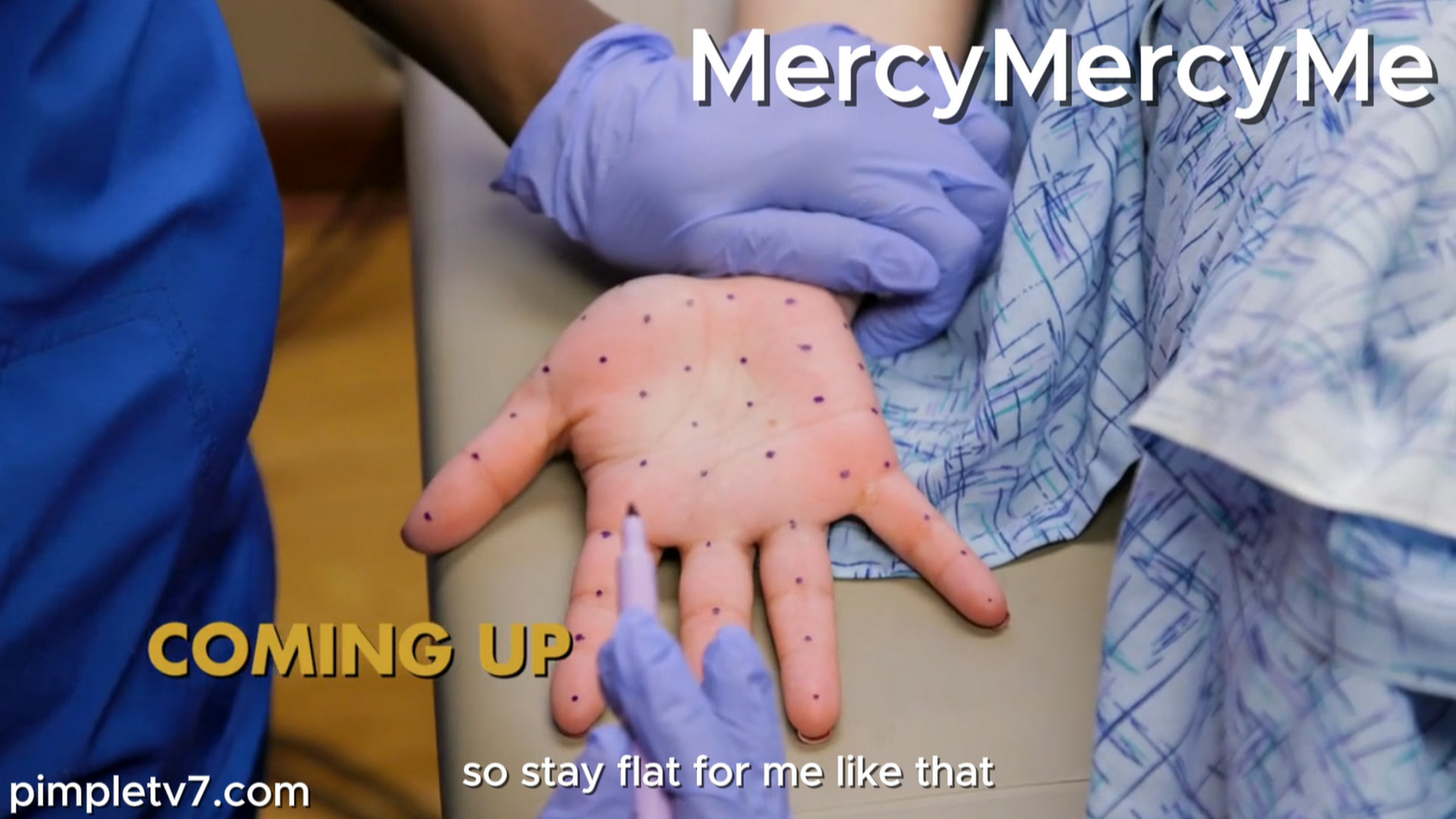 Lydia’s life is majorly impacted by her excessive sweating. MercyMercyMe 210826