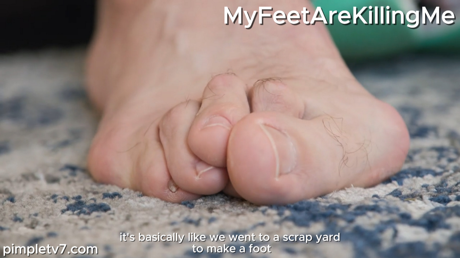 When a man urinates on his feet. MyFeetAreKillingMe 250926